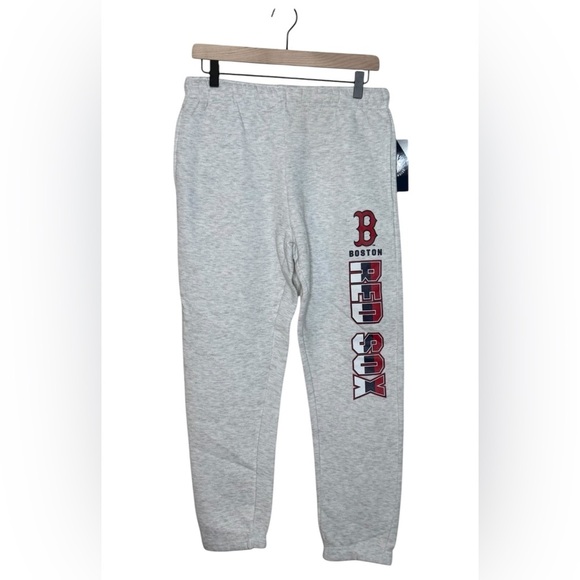 Boston Red Sox Genuine Merchandise Youth Size Light Gray Jogger 14-16 NWT Unisex - Picture 3 of 9